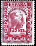 Spain 1938 Montserrat 1,25P S 25C Red Edifil 784